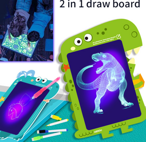 Fun learning Pre-school education 2in1 Glowing Pad