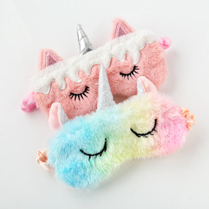 3D Fluffy Sleeping Travel Breathable Eyeshade
