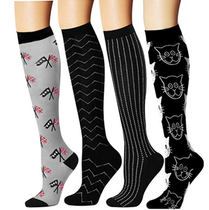 Fun and Expressive Compression Socks Y003