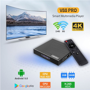 V88 PRO 4K Android 9.0 HD Media Box