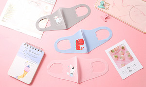 Pack of 3 Kids 3D Cartoon Face Covering