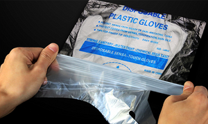 Disposal PE gloves 100pcs 200pcs or 500pcs