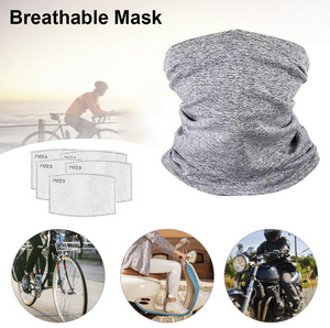 Sports Cycling Running Hiking Face CoverBandanas Scarf  with 10 Filter