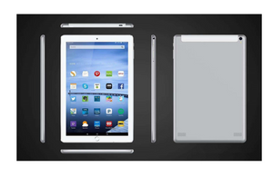 10in toy pad tablet with rubber protection case