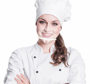 Pack of 10 Anti-fog Face PET Transparent mask 