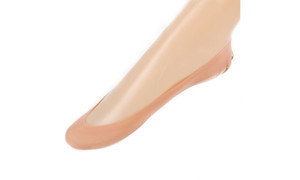 Ladies socks shallow mouth invisible ice silk boat socks two circles of silicone soles anti-skid boat socks -LA