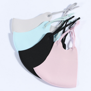 Pack of 2 Silk cotton fabric Super Cool feeling Summer Face Covering