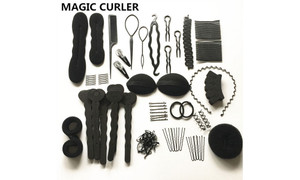 20pcsCurly hair bridal hair styling supplies tools