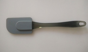3 pieces of grey silicone spatula, spatula, cake tool