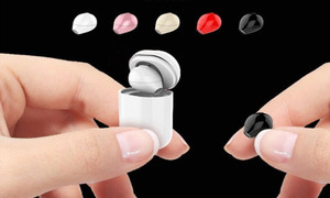 Wireless bluetooth headset mini 5.0 single headset with storage charging