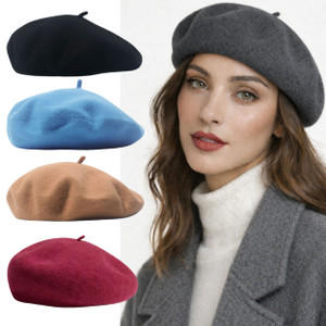 Timeless French Elegance Wool Beret-3083la
