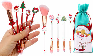 Christmas Makeup brush gift set 3085
