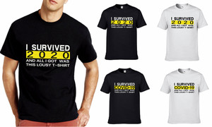 I survived COVID 19 or I survived 2020 T-shirt