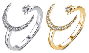  Moon  Star Rings-la