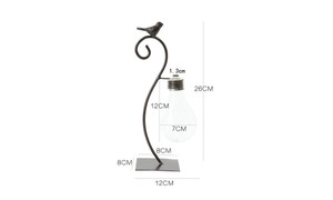 Creative small bulb potted succulent potted balcony living room DIY decorations 9437