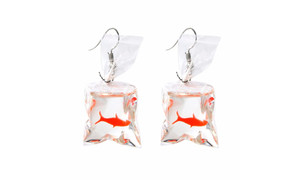 Transparent Candy Carp Earrings
