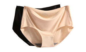 2302new-Pack of 2 Zero feel seamless comfort ice cool underwears6147