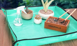 NEW-Waterproof Plant Re-Potting Square Mats-LA