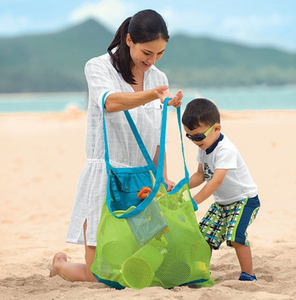 Sand Away Portable Mesh Bag Beach Storage bag-QA