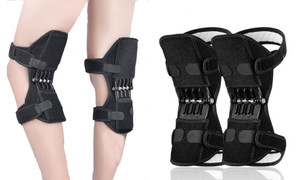 NEW-Exoskeleton Knees, Joint Support Knee Pads Breathable Knee Protector Reinforcement Booster Y051