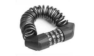 NEW-Helmet Lock Anti-theft 4 Digit Password Bicycle Locks for Scooter Motorcycle Portable MTB Road Bike Lock