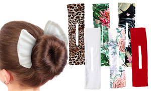 Elegant look Deft Bun Hair Bands Headband Hairpin Braider Maker-3213la