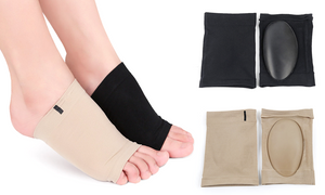 1 pair of Gel Plantar Fasciitis Foot Arch Support Sleeve Foot Treatment