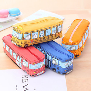 NEW-Small animal bus pencil case-LA