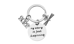 NEW-Graduation Metal Keyring0018-LA