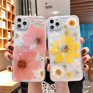 Pressed Dry flower Phone case 1146