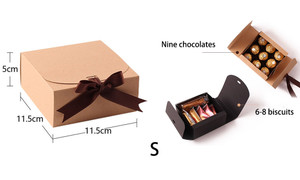 NEW-event gift box and party supplies packaging wedding anniversary hmade chocolate packaging0033-LA