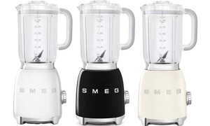 Smeg BLF01 Jug Blender with Stainless Steel Blades, 4 Speed Settings and Pulse Function, Pre-Set Smoothie and Crushed Ice Programmes, Safety Lock, 1.5 Litre, 800 W