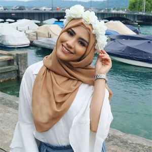 NEW-chiffon scarf ready to wear immediate hijab0073-LA