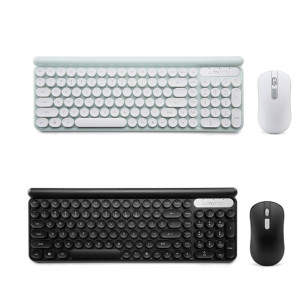 BR-2.4G wireless charging keyboard and mouse set mute laptop keyboard and mouse set
