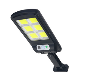 BRA-Outdoor solar light sensor garden wall lamp smart with remote control lighting COB glare small street light