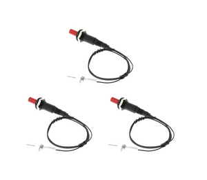 BRA-3 Piece Gas Grill Button Piezoelectric Piezoelectric Ignitor Ignition Set