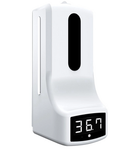 BRA-Digital infrared wall thermometer with dispenser