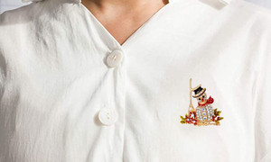 Christmas Brooch  05 -LA