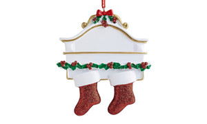 Christmas stocking listing pendant resin ornaments creative holiday decoration pendant-la9487