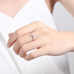 New-Open Antler Ring Adjustable Ring0185-LA