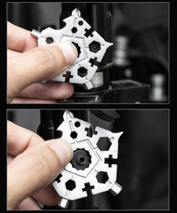 NEW-23-in-1 Portable Stainless Steel Keychain Tool 0211-LA