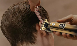 NEW-Men's Cordless Portable Hair Clippers0222