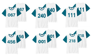 Uni-sex Gaming T Shirt White and Green-LA