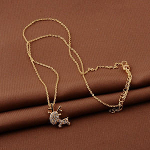 New-Elk Pendant Necklace0263-LA
