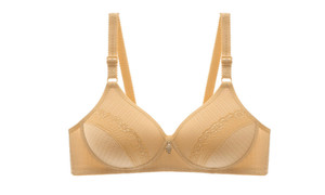 New One or Three Soft-Cup Gathered Adjustment Bras 0274-la