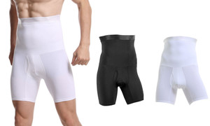 NEW-Men Body Waist   Compression  Shaping Pants Underwear Shorts Slim Fit Boxer Pants 0275-la