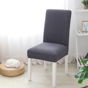 NEW Solid Color One Piece Fleece Stretch Chair Cover 0242