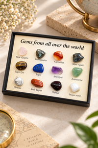 World Gemstone Collection – 12 Mini stones 4056