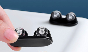 Pack of 8 Mini Self Adhesive Caster Wheels 0306-la