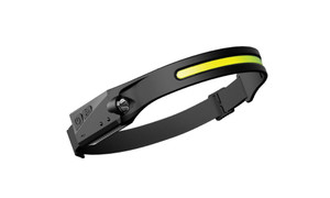 NEW Silicone LED smart sensor light night fishing night running portable charging strong light outdoor long shot headlight 5020